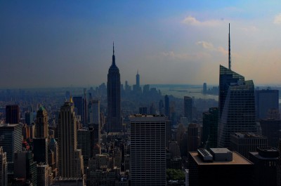 New York City seen from Rockefeller Center