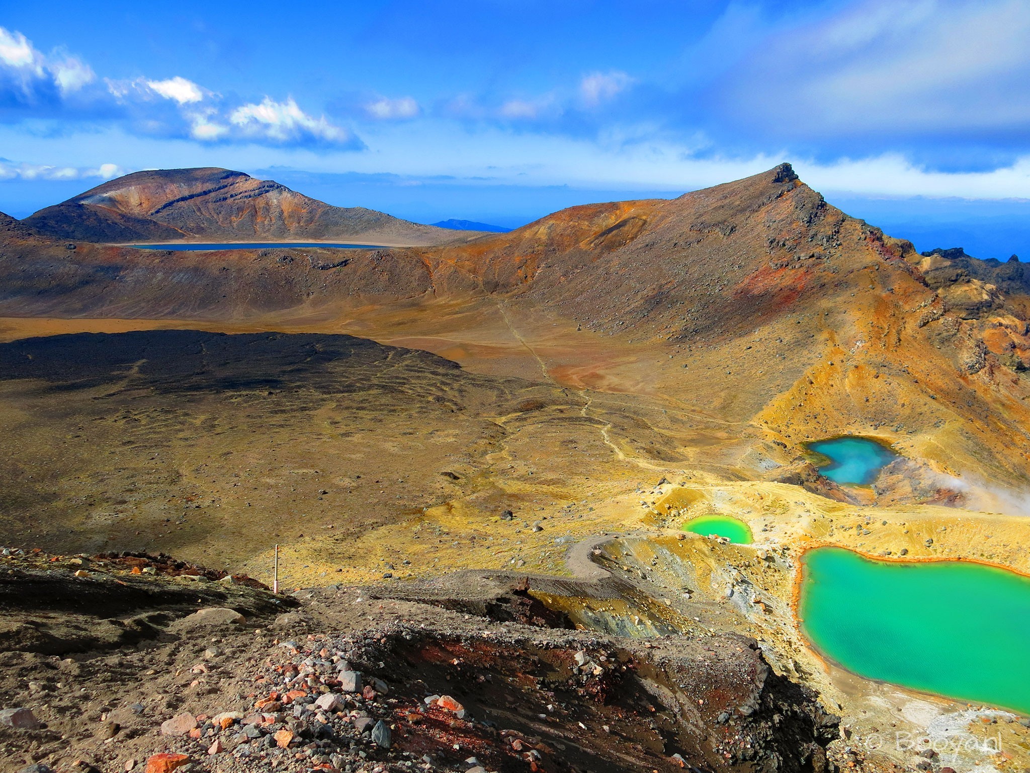 Tongariro Crossing, beautiful hike!