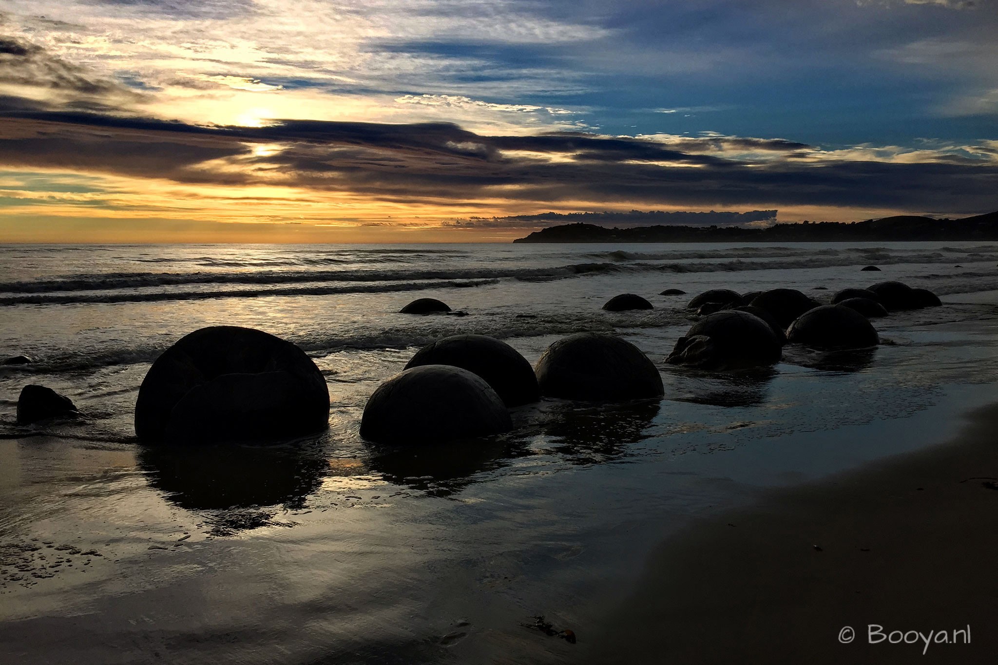 Sunrise at Mouraki Boulders