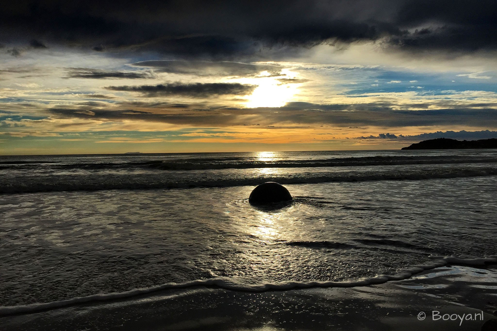 Sunrise at Mouraki Boulders