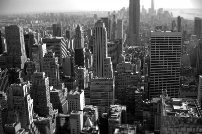 New York City seen from Rockefeller Center